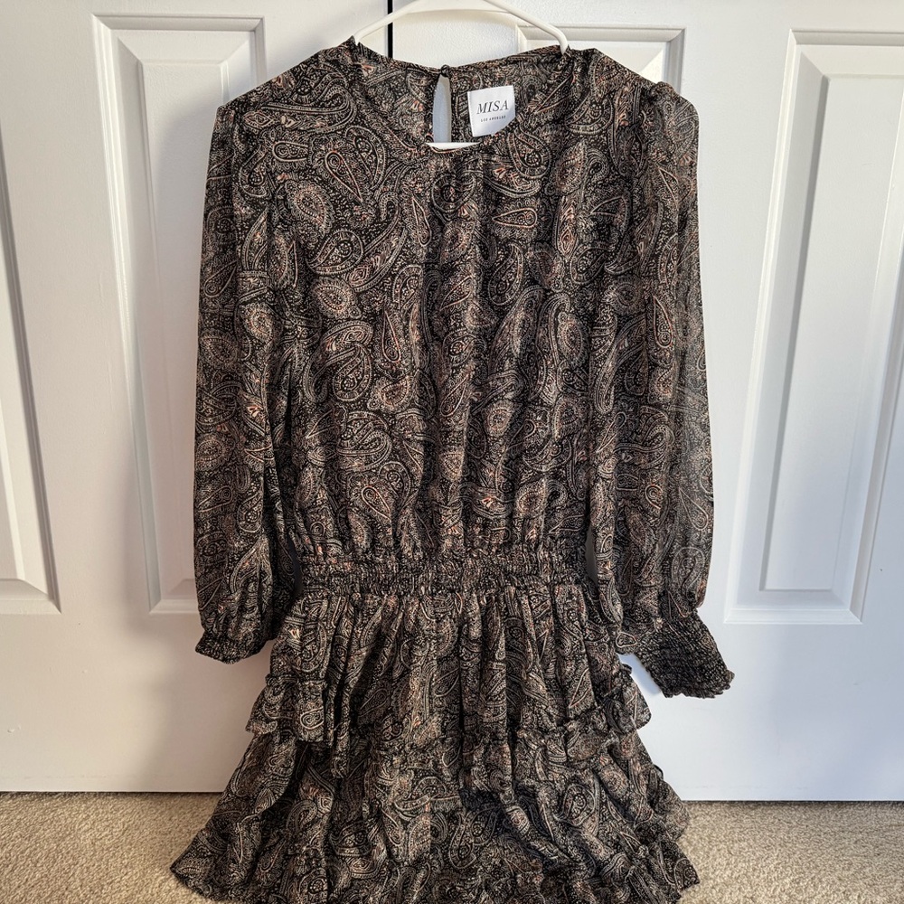 NWOT Misa Los Angeles paisley print dress